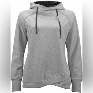 Marucci Asymmetrical Raglan Hoodie Sweatshirt